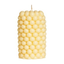 4 Piece Bubble Pillar Soy-Blend Candle Set